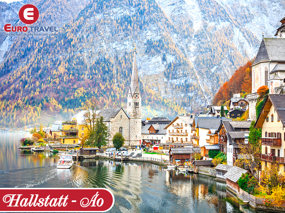 Mùa thu tại làng Hallstatt - Áo