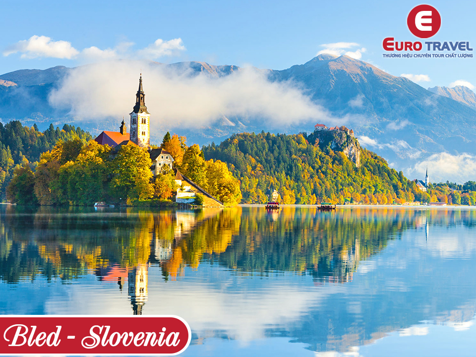 Mùa thu tại hồ Bled - Slovenia