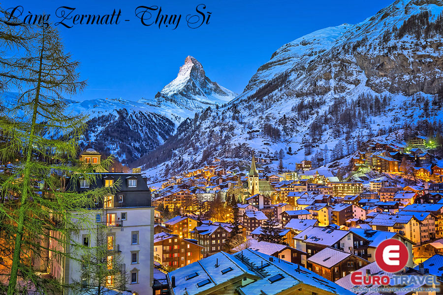 Du lịch Zermatt Thụy Sĩ