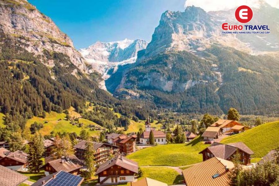 Đất nước Thụy Sĩ xinh đẹp trong cảnh sắc mùa thu
