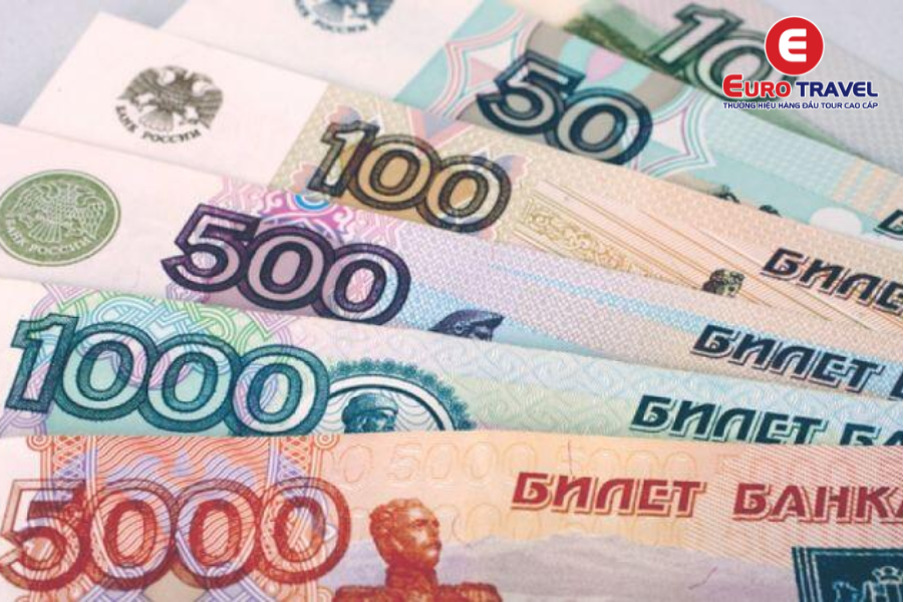 Đồng Rúp là đồng tiền chính thức tại Nga
