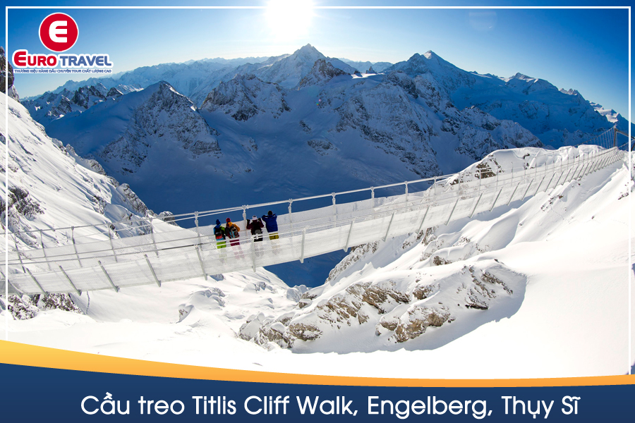 Cầu treo Titlis Cliff