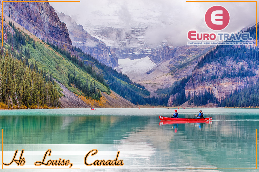 Du lịch Canada mùa thu - Hồ Louise