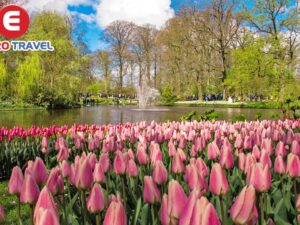 Tour du lịch Châu Âu 2022 lễ hội hoa Keukenhof