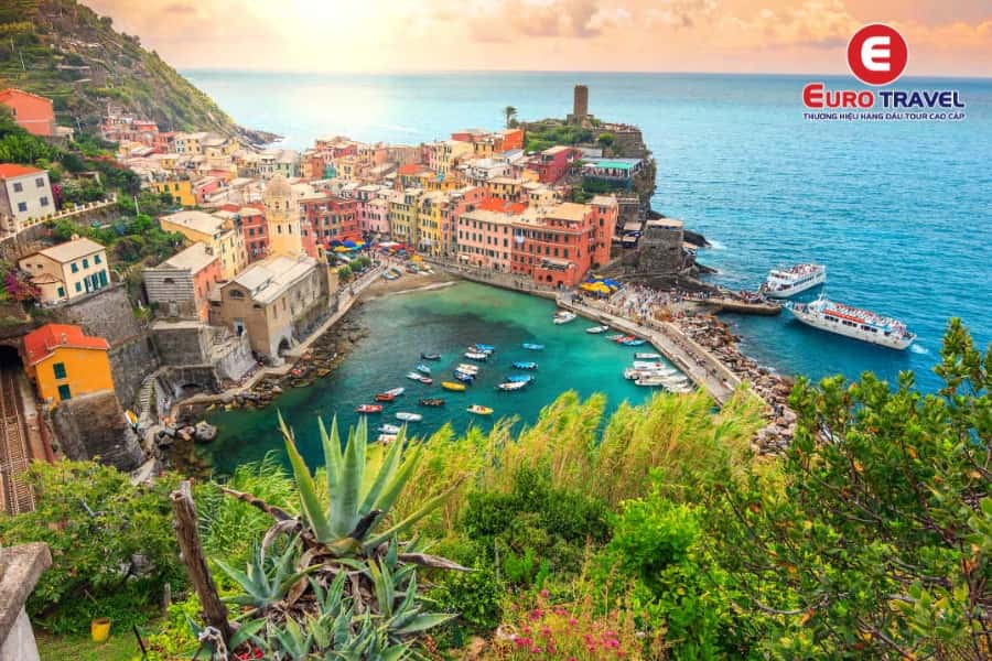 du lịch Cinque Terre tuyệt đẹp vào mùa hè