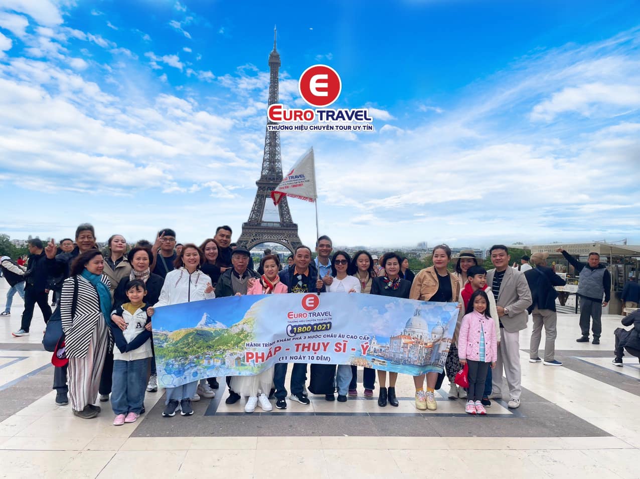 trải nghiệm du lịch pháp cùng đoàn khách eurotravel