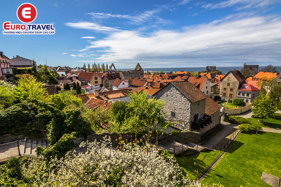 Cẩm nang du lịch Thuỵ Điển khám phá vẻ đẹp Visby