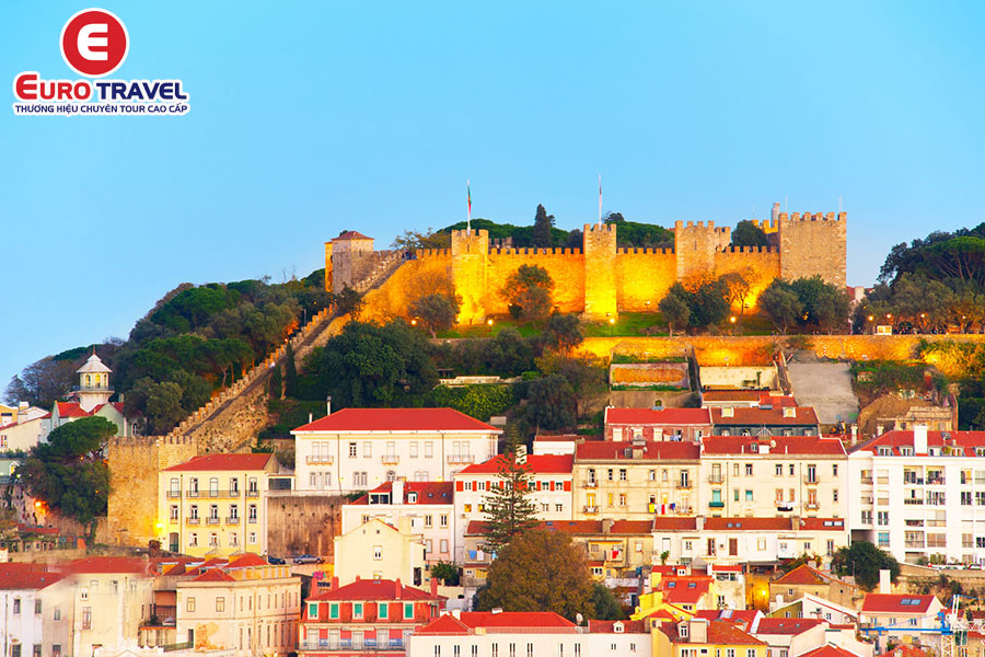 Điểm du lịch Bồ Đào Nha khám phá Castelo de Sao Jorge