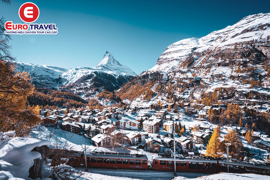 Điểm du lịch Thuỵ Sĩ khám phá vẻ đẹp Zermatt mùa đông