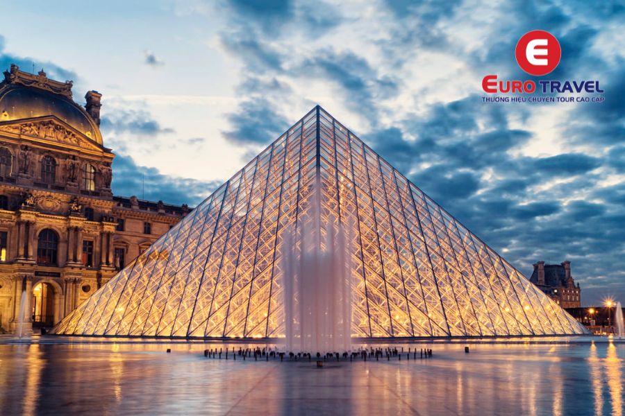 Hành trình tour châu Âu đến bảo tàng Lourve