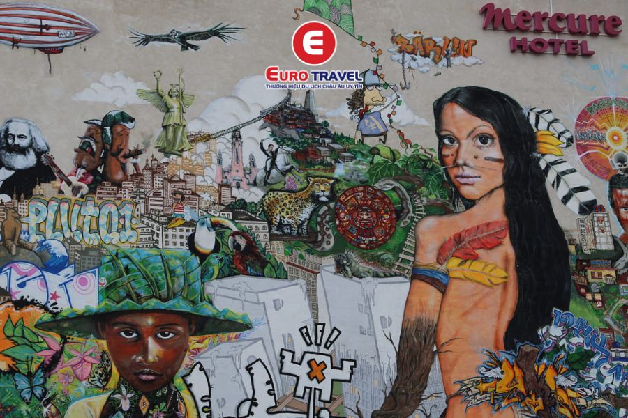 Nghệ thuật vẽ Grafiti tại Berlin