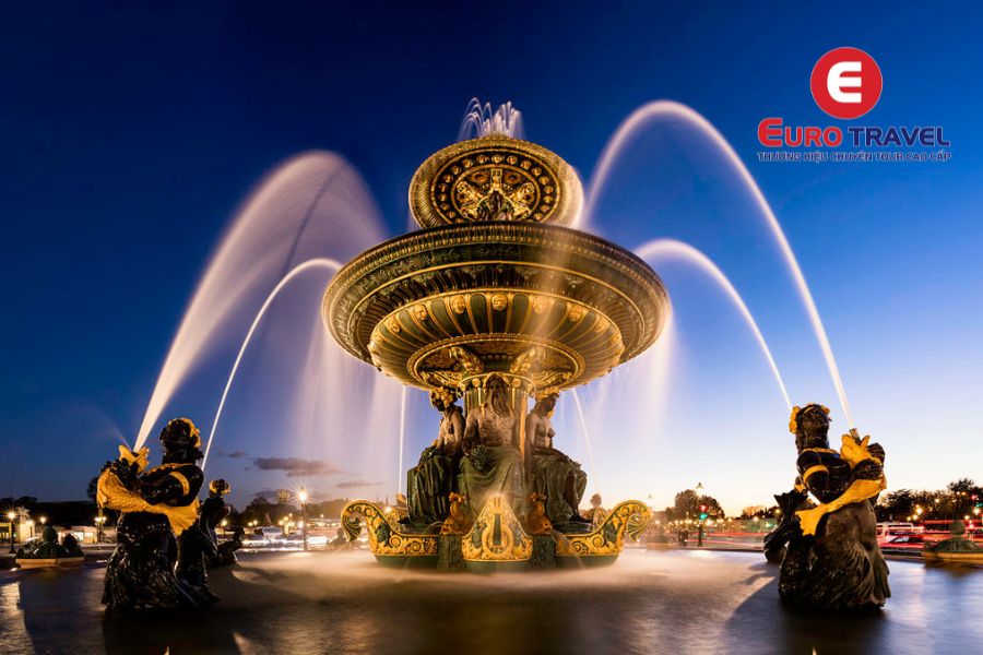 Quảng trường Place De La Concorde lịch sử