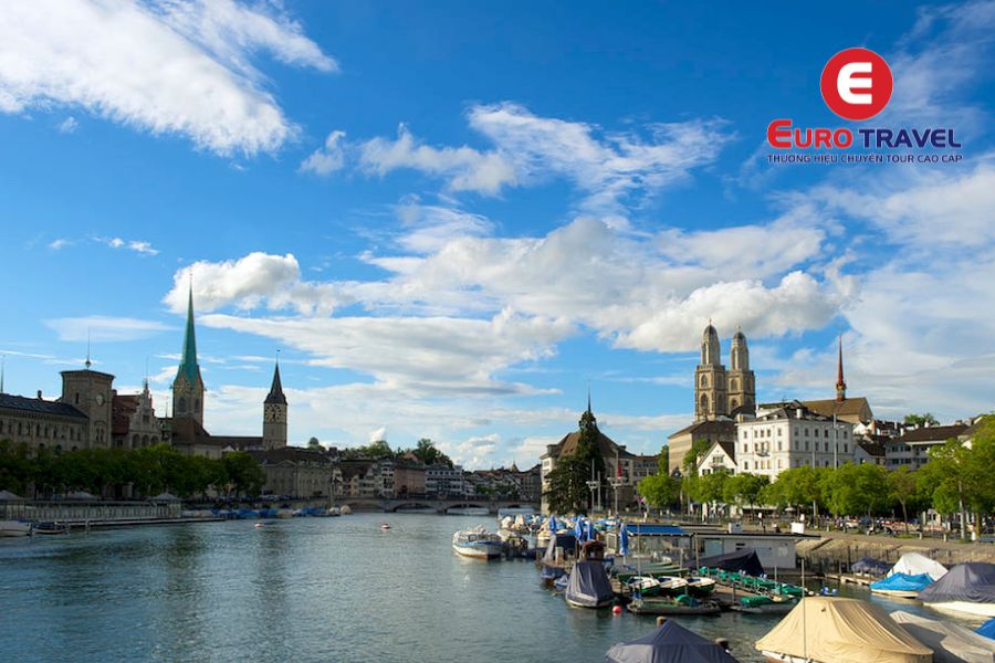 Zurich tuyệt đẹp trong lòng du khách