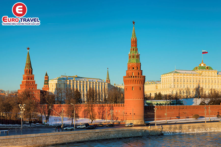 Khám phá Moscow tại Điểm du lịch Nga