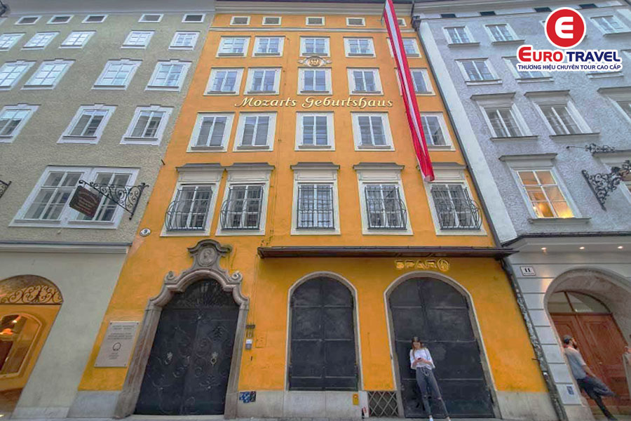 Ngôi nhà của Mozart điểm đến thú vị tại Salzburg