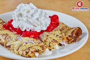 Thưởng thức hương vị bánh Crepe tại Nice