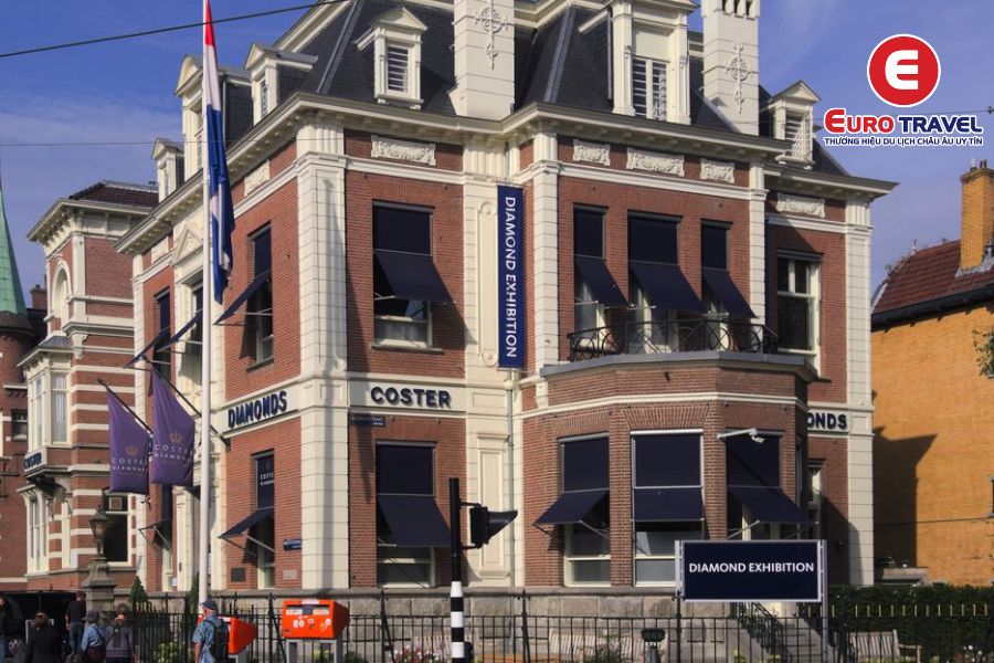 Trung tâm chế tác kim cương Diamond Coster tại Amsterdam