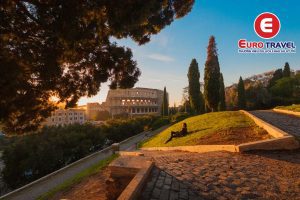 Không khí thu tại thành Rome nước Ý