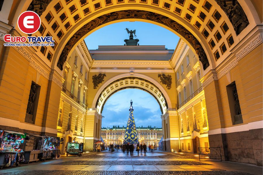 Bảo tàng State Hermitage trong kinh nghiệm du lịch Nga sau dịch