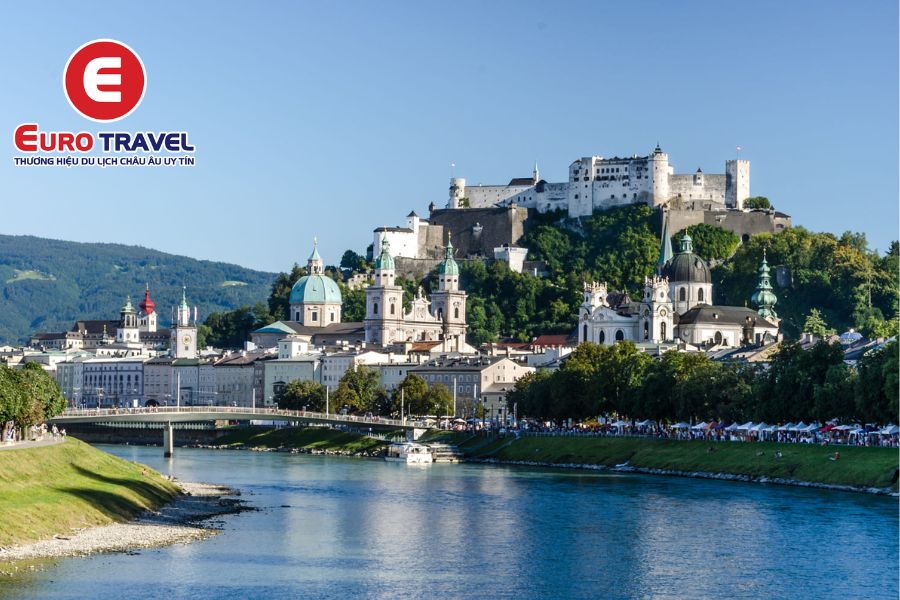 Salzburg là thành phố tuyệt đẹp trong chuyến đi Áo cao cấp