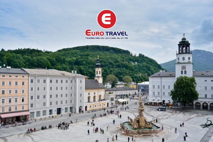 Cung điện Mirabell là điểm đến không thể bỏ qua trong kinh nghiệm du lịch Salzburg
