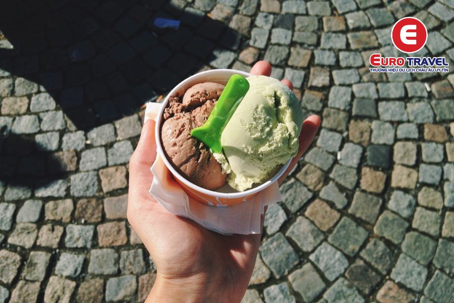 Kem Gelato đậm vị trái cây trong ẩm thực Venice