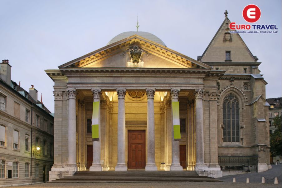 Nhà thờ Saint Peter- Kho báu quý giá của thành phố Geneva