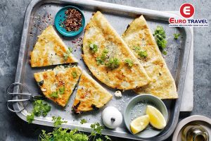 Bánh nướng Gozleme thơm ngon tại Thổ Nhĩ Kỳ