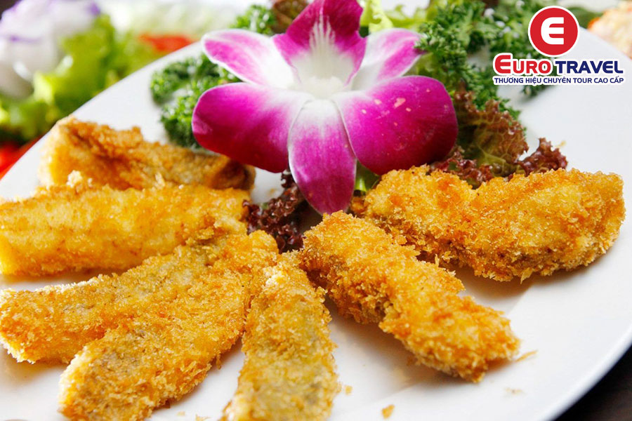 Cá Tempura chiên thơm ngon tại Melbourne