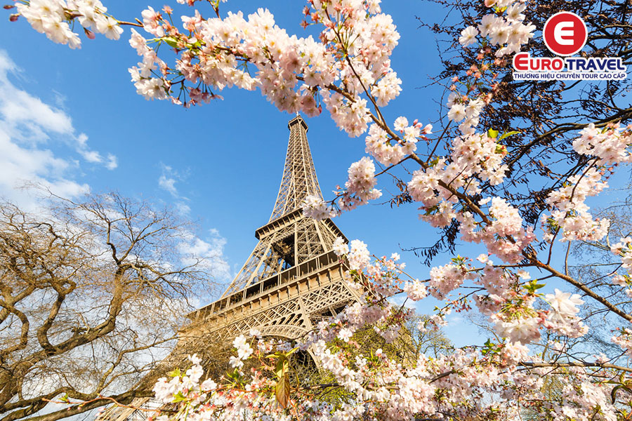 Điểm du lịch châu Âu mùa xuân khám phá Paris