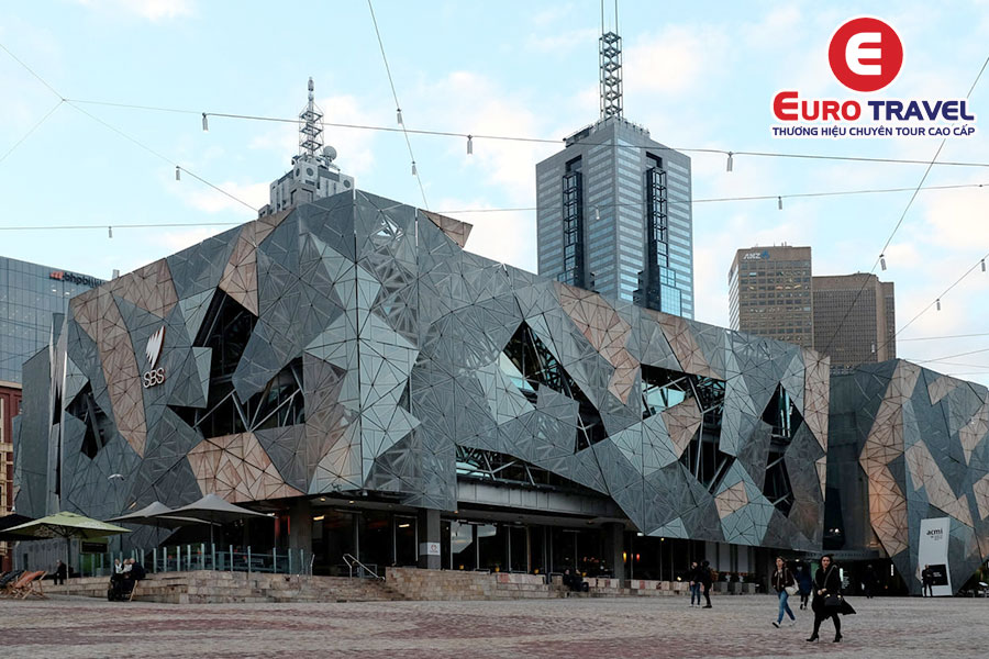 Federation quảng trường độc đáo tại Melbourne
