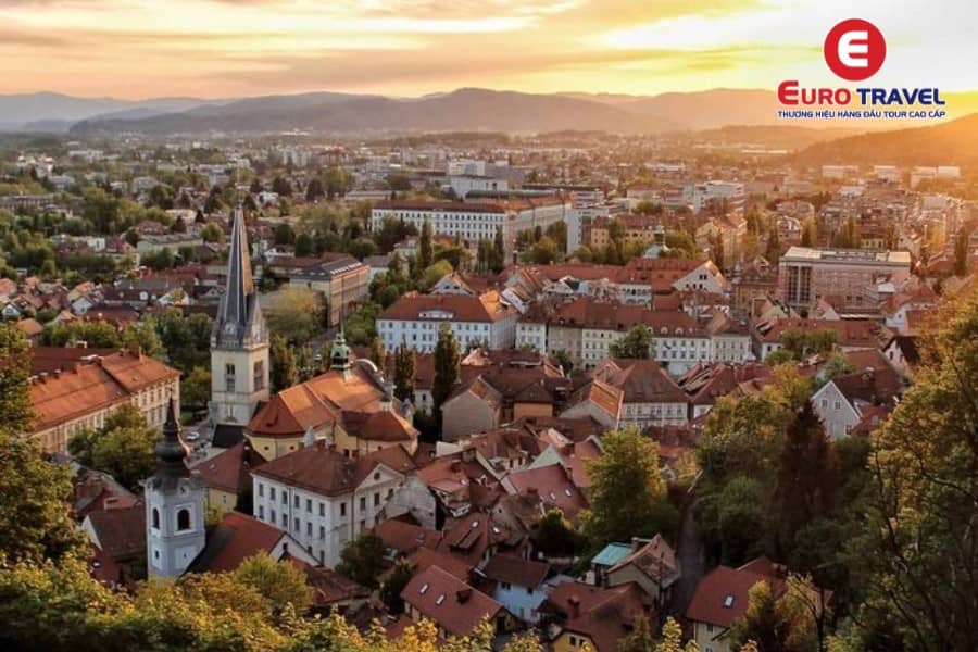 Ljubljana - Viên ngọc quý của Slovenia.