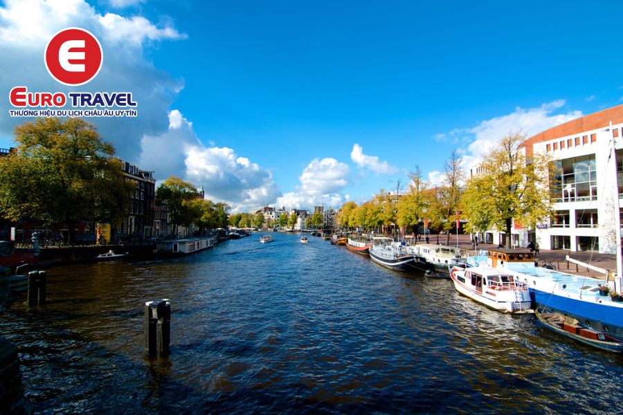 Thành phố Amsterdam được ví như Venice của Hà Lan