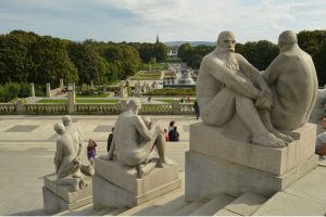 Không thể bỏ qua công viên điêu khắc Vigeland trong tour 4 nước Bắc Âu