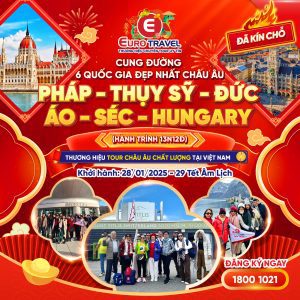 Tour tết 6 quốc gia đẹp nhất