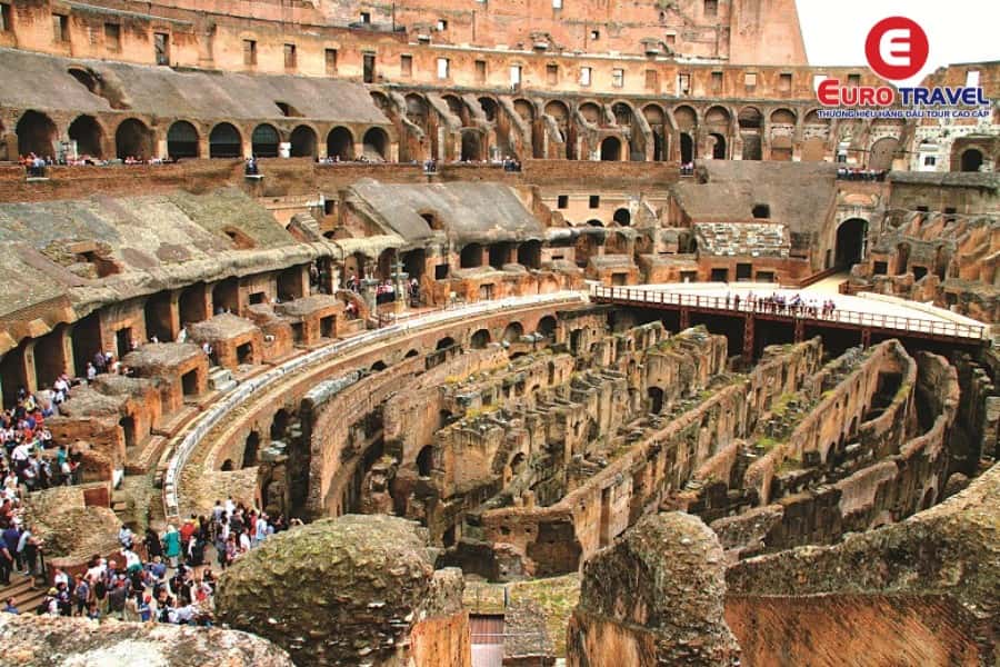 Đấu trường Rome được khởi công trên khu đất bằng phẳng - Eurotravel