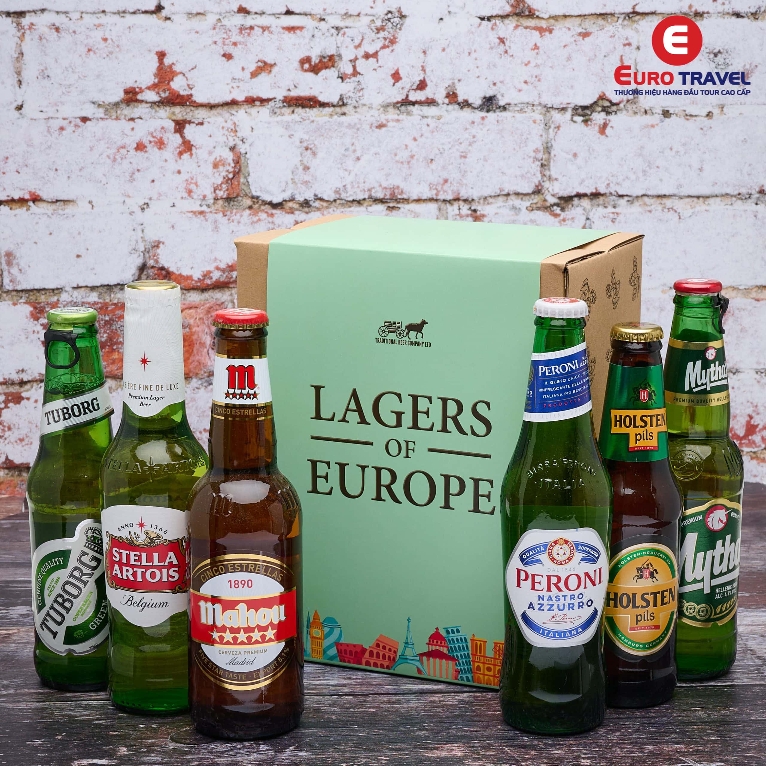 đi du lịch Châu Âu nên mua bia thượng hạng