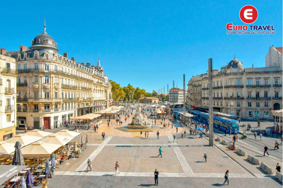 Montpellier - Thành phố 300 ngày nắng