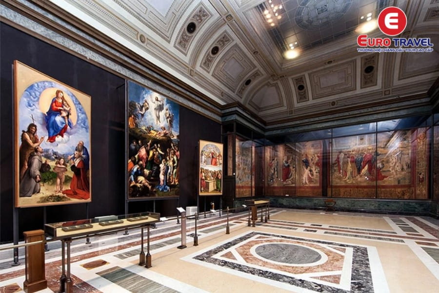 Phòng trưng bày nghệ thuật Pinacoteca tại tòa thánh Vatican