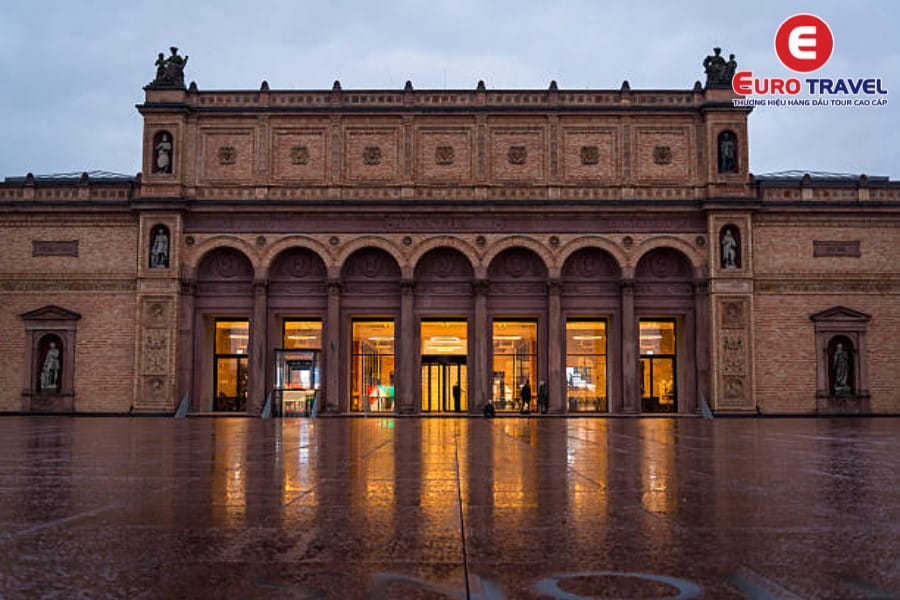 Bảo tàng Kunsthalle được xây dựng vào năm 1849