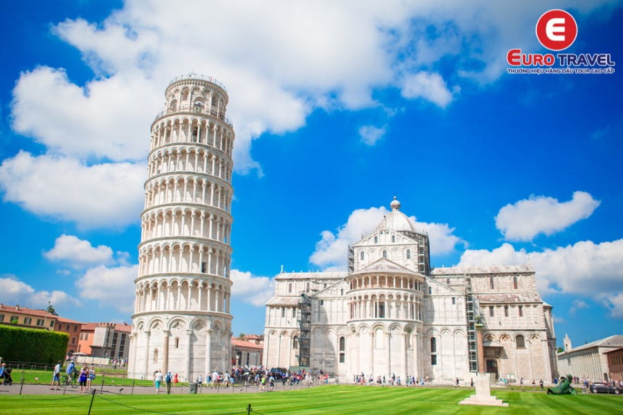 Các công trình kiến trúc tại Pisa mang tinh hoa Phục hưng ngàn năm tuổi