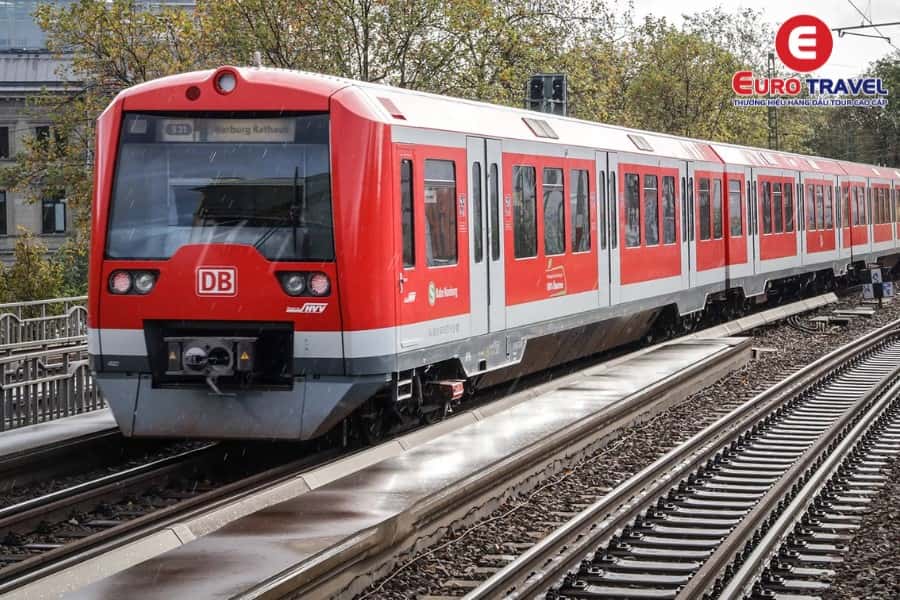 Hệ thống tàu S-Bahn tại thành phố Hamburg