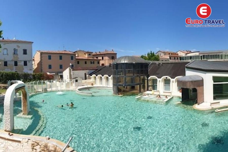Casciana Terme - Suối nước nóng tại thành phố Pisa