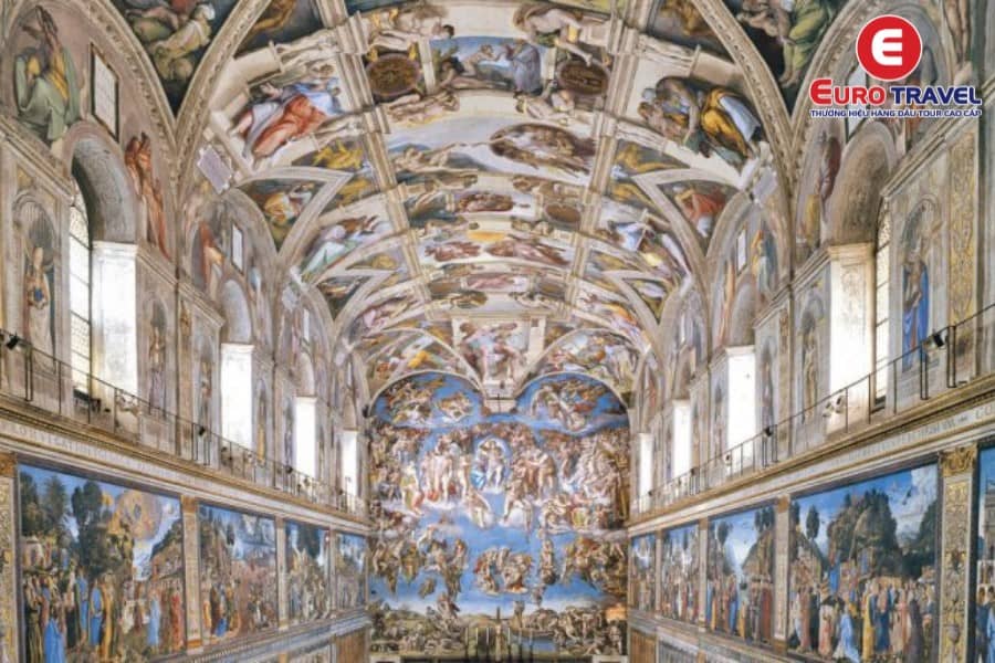 Nhà nguyện mái vòm Sistine - Tượng đài bất hủ của thành cổ Vatican