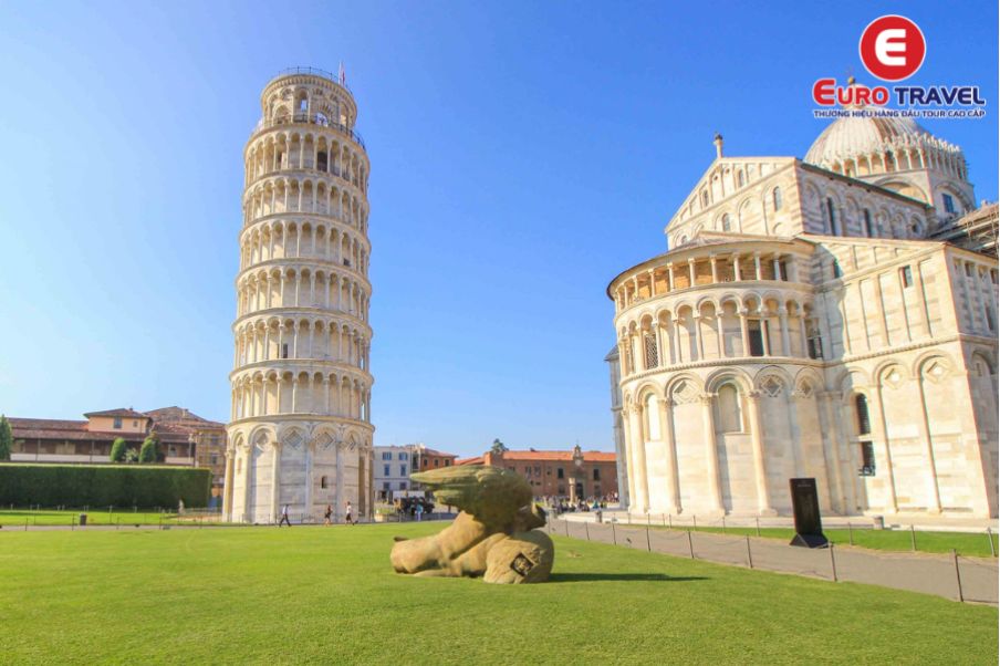 Tháp nghiêng Pisa - Biểu tượng du lịch của vùng Tuscany