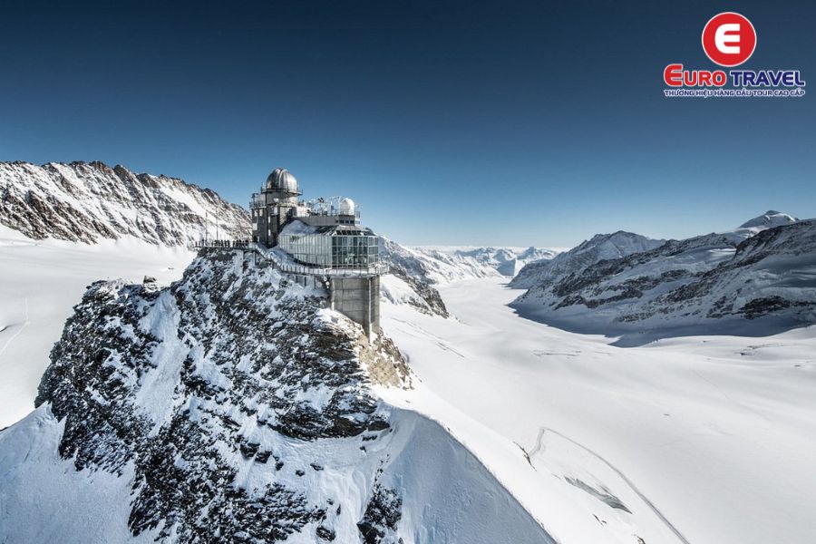 Đỉnh Jungfraujoch - Đỉnh núi cao nhất dãy Alps