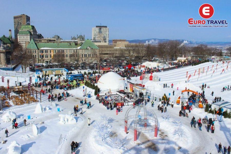 Lễ hội mùa đông Quebec - Lễ hội băng tuyết hoành tráng nhất thế giới