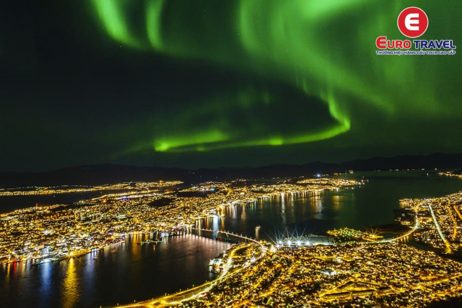 Ngắm cực quang tại thành phố Tromsø, Na Uy