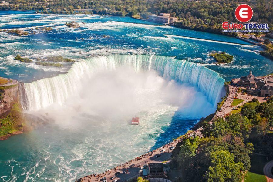 Thác Niagara - Một trong 10 thác nước hùng vĩ nhất thế giới