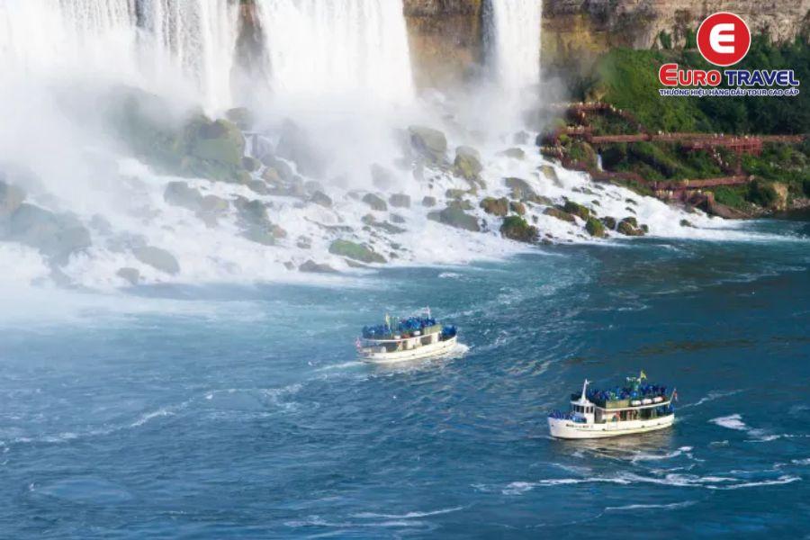 Trải nghiệm khám phá thác Niagara bằng du thuyền 